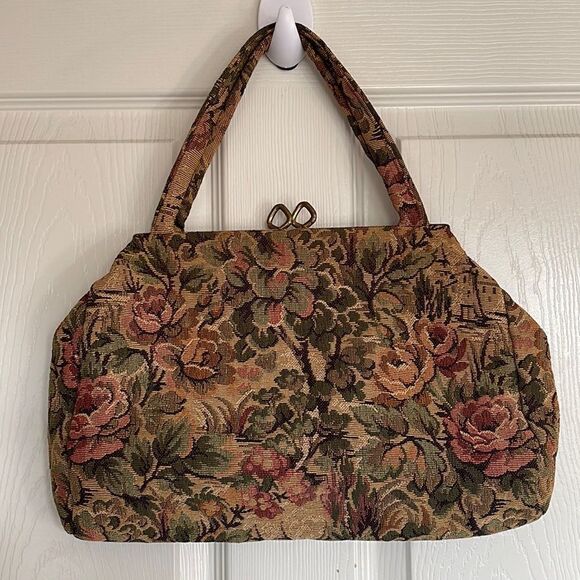 Floral Tapestry Handbag - Picture 1 of 9